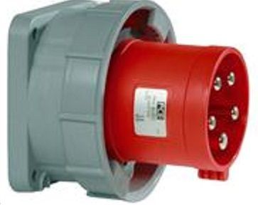PCE Board plug 63A 5P 400V červená IP67 POWER TWIST (635-6)