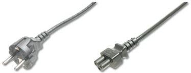 Digitus Napájecí kabel, CEE 7/7 (Typ-F) - C5 M / F, 1,2 m, H05VV-F3G 0,75qmm, bl