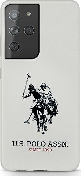 US POLO US Polo USHCS21LSLHRWH S21 Ultra G998 biela/biela silikónové logo