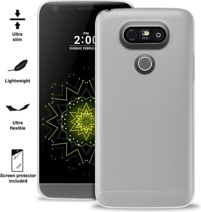 Puro Ultra Slim 0.3 mm etui + fólia LG G5 - (LGG503TR)