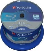 Verbatim BD-R 25 GB 6x 50 kusov (43838)