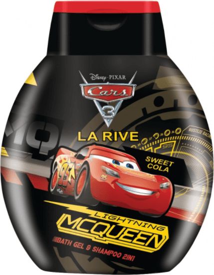 La Rive Disney Cars Sprchový gél pre deti 2v1 250ml