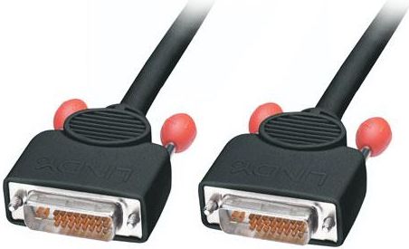 Lindy DVI-I - DVI-I kábel 20m čierny