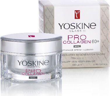 Yoskine Classic Pro Collagen 60+ nočný krém 50 ml