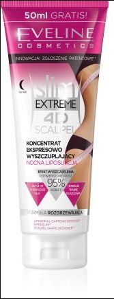Eveline Slim Extreme 4D Scalpel noční liposukce zeštíhlující sérum