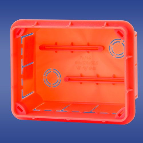 Elektro-Plast Krabice pod omítku 96 x 126 x 62 mm oranžová (11.4)