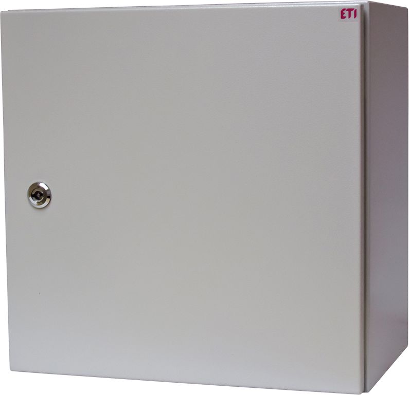 Eti-Polam Etibox kovová skriňa s doskou IP65 400 x 300 x 250 mm (001102107)