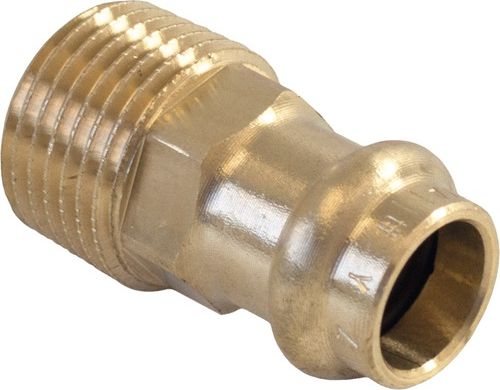 Konektor přechodu Viega 22 mm x 1/2 hnědá (297 961)