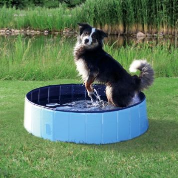 Bazén Trixie Dog, 160 x 30 cm, svetlo modrý