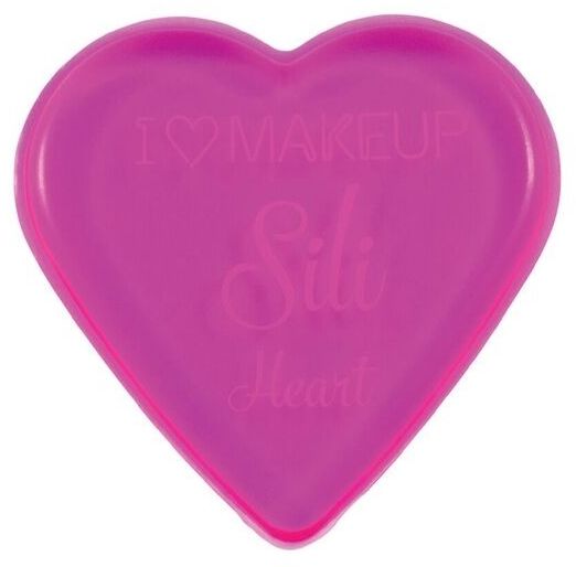 Silikónová hubka na make-up Makeup Revolution Silicone Heart Sponge