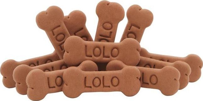 Lolo Pets Classic DOG COOKIES BONES L ČOKOLÁDA 17kg