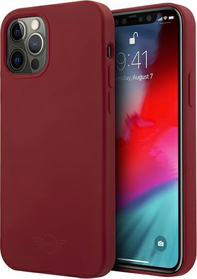 Mini Mini MIHCP12LSLTRE iPhone 12 Pro Max 6.7 červený/červený pevný obal silikónový Tone On Tone
