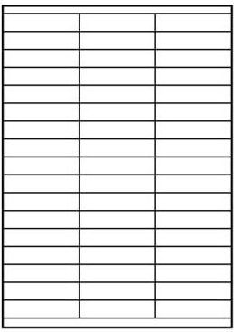 Logo A4 Label, Matte, White, 10 ks.