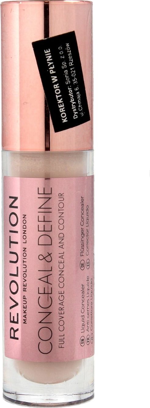 Makeup Revolution Tekutý korektor C0,5 3,4 ml