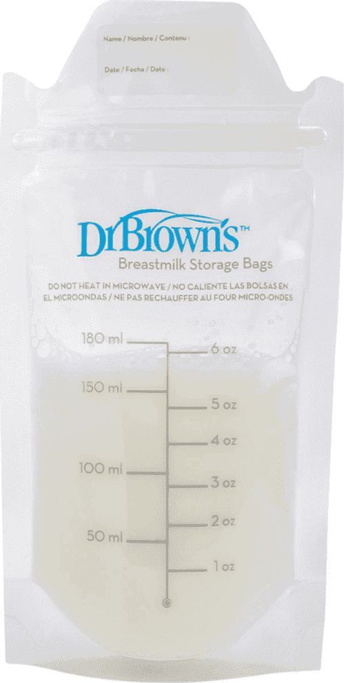 Dr Browns vrecká na potraviny 25x180ml (000021)