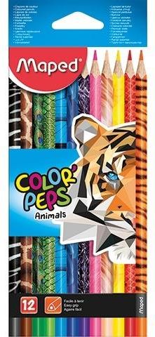 Pastelky Maped Colorpeps Animal 12 barev MAPED