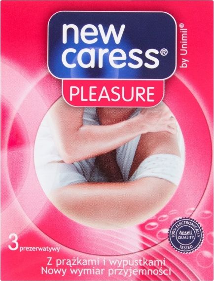 New Caress NEW CARESS_Pleasure latexové kondomy 3 ks