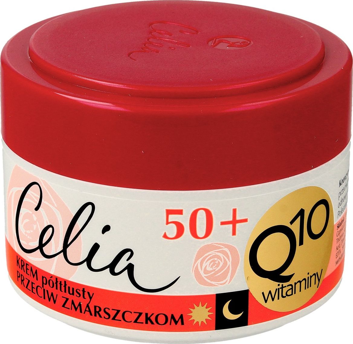 Celia Face Cream Q10 Vitamins 50+ proti vráskam 50ml