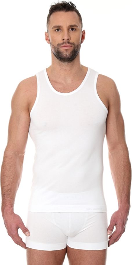 Brubeck Men s T -Shirt Comfort Comfort White, xxl (TA00540A)