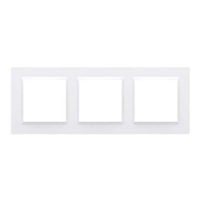 Trojitý rám Kontakt-Simon S10 univerzální bílá