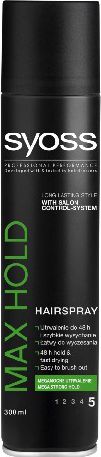 Schwarzkopf Syoss Max Hold Hair laček 300 ml