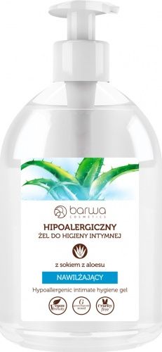 Barwa Hypoalergénny hydratačný gél pre intímnu hygienu Aloe Vera 500ml