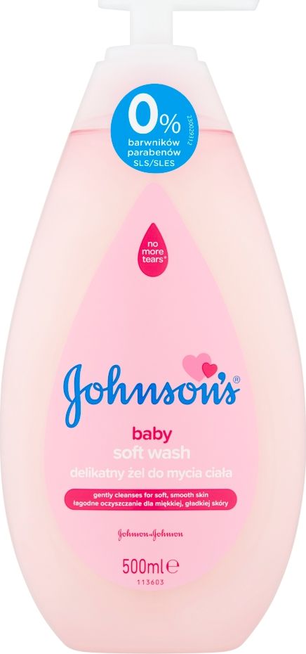 JOHNSONS BABY Soft Wash prací gel 500ml