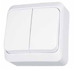Schneider Electric Prima vypínač na svietnik biely - WDE001050