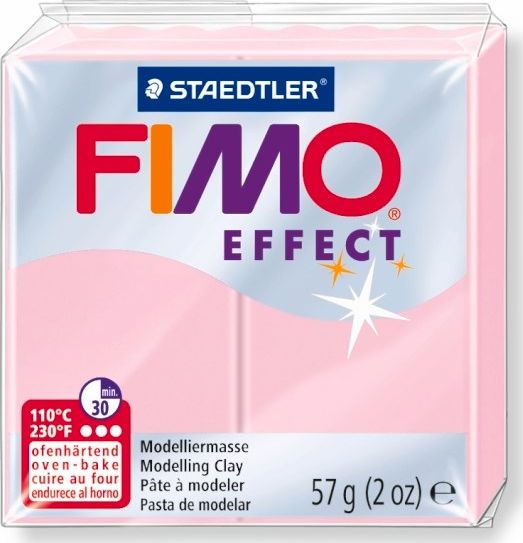 Fimo termosetová plastová hmota Efekt růžová pastelová 57g