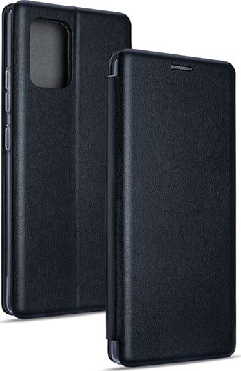 Knižné Magnetické puzdro Samsung S10 Lite G770 / A91 čierna / čierna