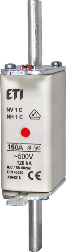 Pojistka pojistky Eti-Polam pojistka NH1C 25A GG/GL 500V WT-1C (004184207)