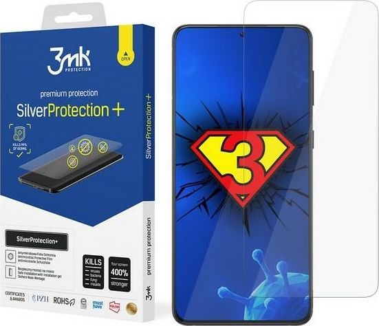 3MK 3MK Silver Protect + Sam G998 S21 Antimikrobiálna fólia pre ultramokrú montáž