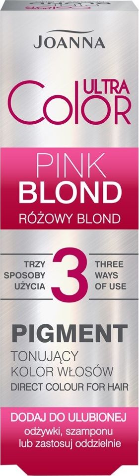 Joanna Hair tónovací pigment Pink Blonde 100 ml