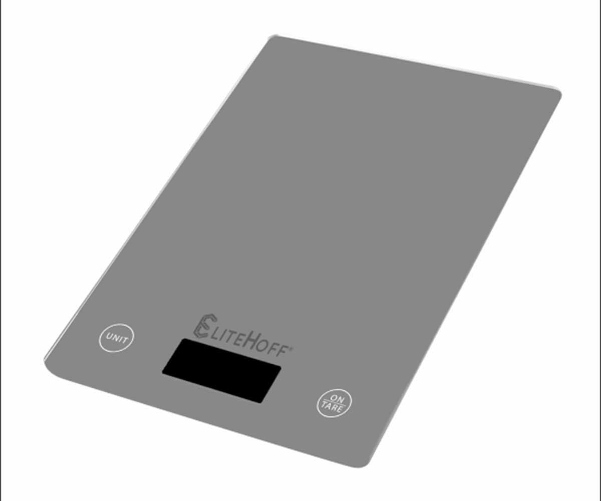Elitehoff kuchyňská váha ELEKTRONICKÁ KUCHYŇSKÁ VÁHA SLIM LINE max. 5kg 8091