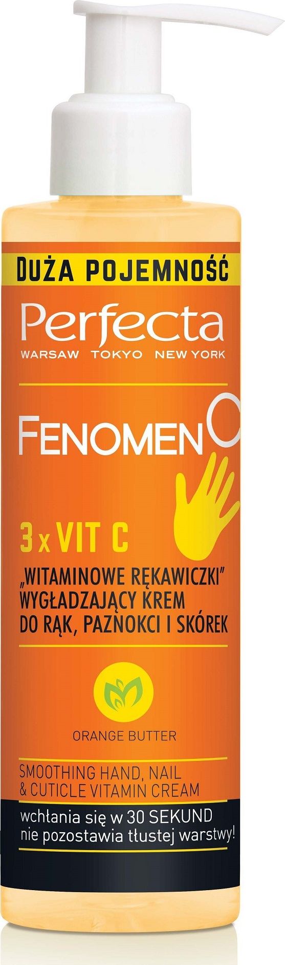 Perfecta Phenomenon C Vyhladzujúci krém na ruky Vitamínové rukavice 195 ml