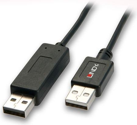 Lindy KVM kábel Smart Data Link USB AA 2.0 Lindy 42617 - 1m