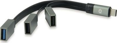 Concepttronic USB HUB 3x USB-A 3.0 (HUBBIES01G)