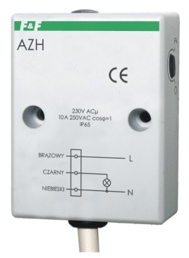F&F Súmrakový spínač 24V 2-1000lx IP65 (AZH-24V)