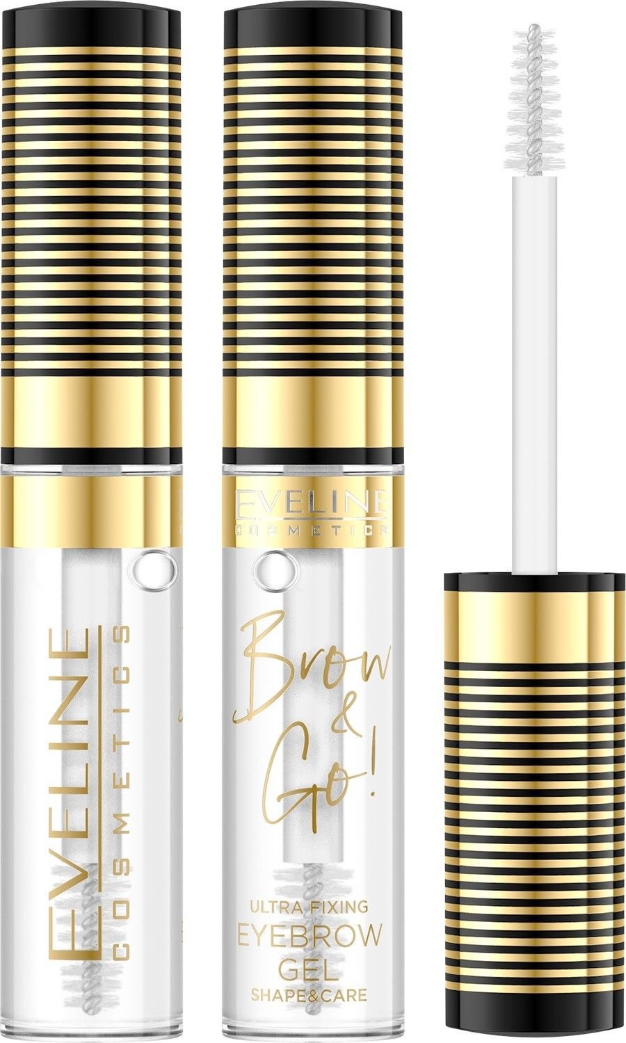 Eveline Brow & Go Gel pro úpravu a péči o obočí 6 ml