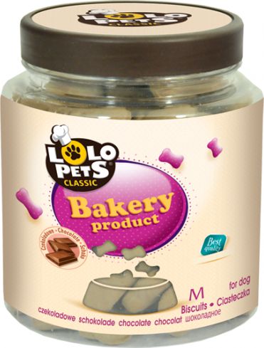 Lolo Pets Classic Cookies - Čokoládové kosti v dózách M - 210g