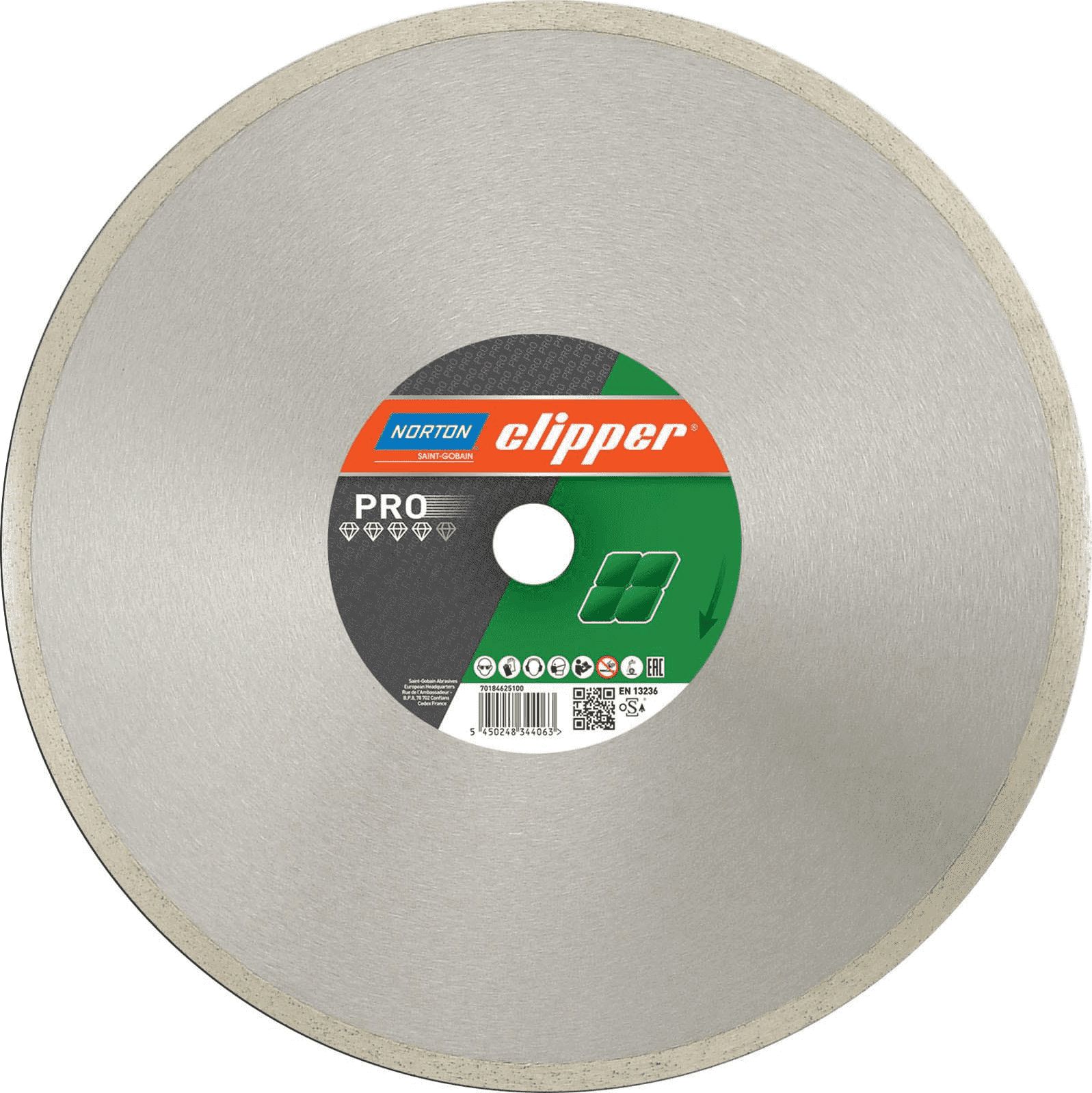 NORTON CLIPPER celodiamantový kotúč PRE CERAMIC H10 180x25,4/22,23 (70184625561)