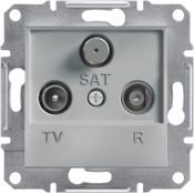 Schneider Electric Asfora R-TV-SAT koncová zásuvka bez hliníkového rámu (EPH3500161)