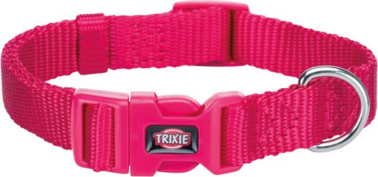 Obojek Trixie Premium fuchsiový, velikosti XXS–XS 15–25 cm/10 mm