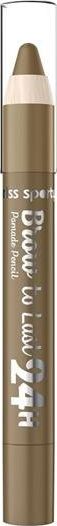 Tužka na obočí Miss Sporty Brown To Last 24H Pomade Pencil