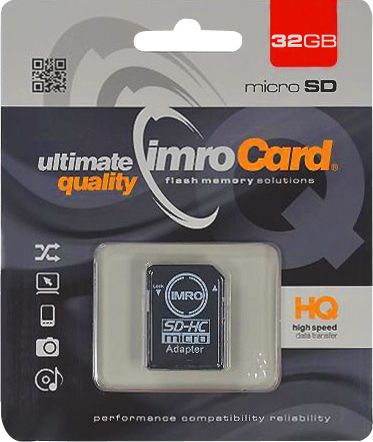 IMRO 10/32G UHS-I memory card 32 GB MicroSDHC Class 10
