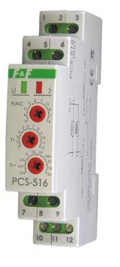 F&F multifunkční časové relé 12-264V 8A-PCS-516 UNI
