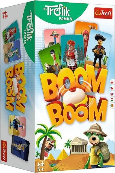 Trefl PROMO Boom Boom Rodinná hra Treflik 02122 Trefl p8