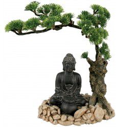 Dekorace do akvária Zolux - Buddha bonzai difuzér
