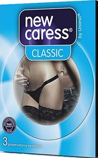 New Caress NEW CARESS_Klasické latexové kondómy 3 ks