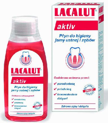Lacalut Aktiv ústní voda 300ml - 7516321
